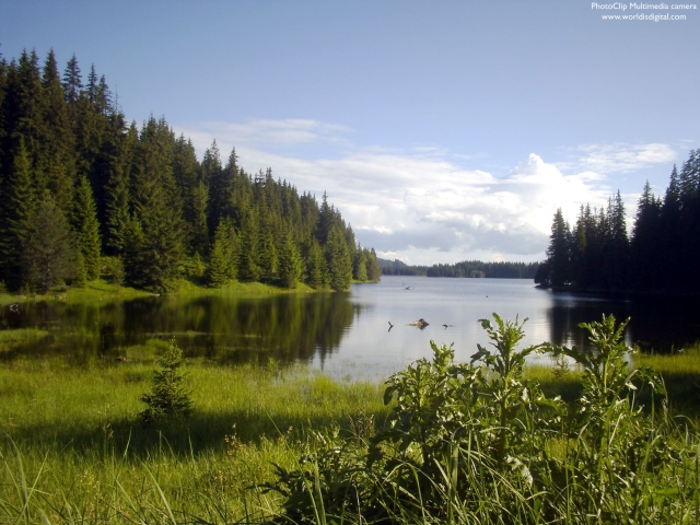 mountain lake in Bulgaria