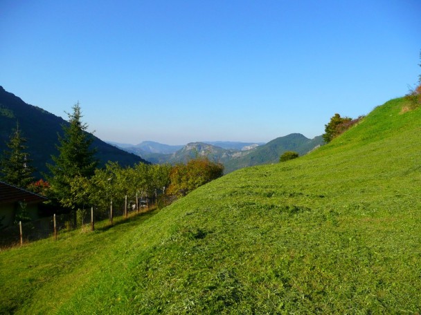 green hills in Bulgaria